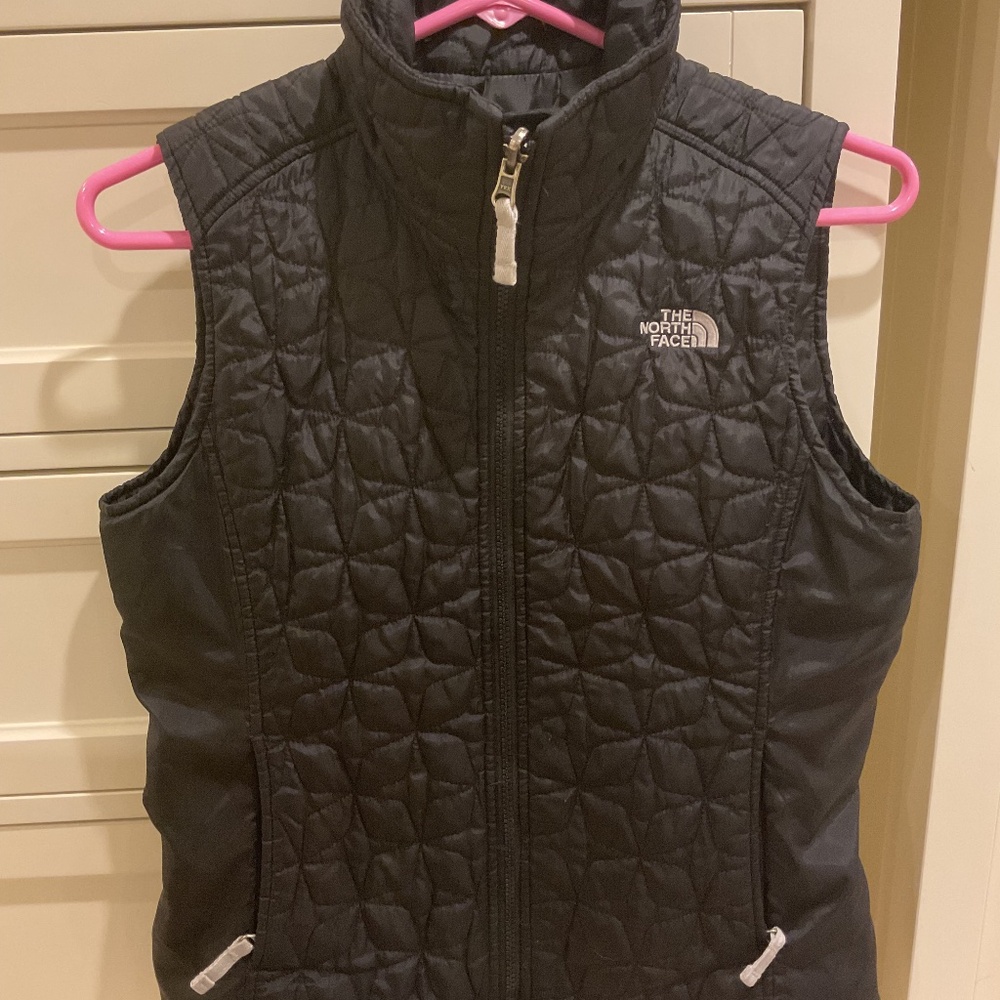 North Face Vest, Black, size Small